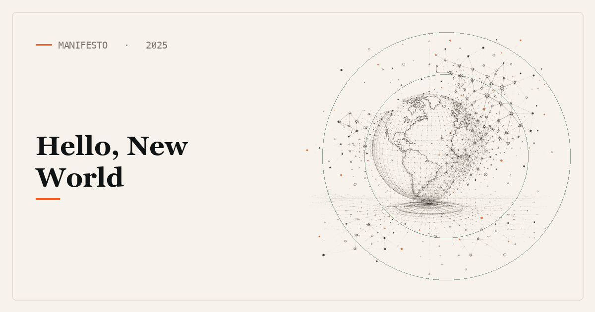 Hello, New World